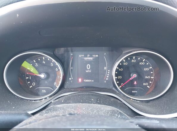 3C4NJDBB6JT408726 2018 JEEP COMPASS Gray Vista de los asientos traseros