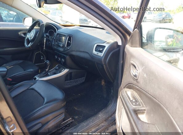 3C4NJDBB6JT408726 2018 JEEP COMPASS Gray Vista interior delantera