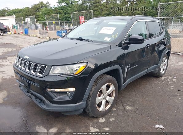 3C4NJDBB6JT436316 2018 JEEP COMPASS Black Front left