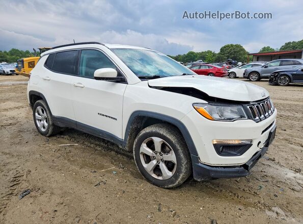 3C4NJDBB6JT457537 2018 JEEP COMPASS Белый Передняя правая четверть