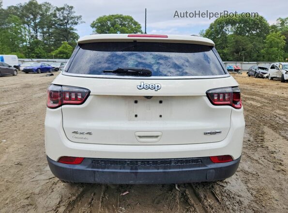 3C4NJDBB6JT457537 2018 JEEP COMPASS Белый Вид сзади