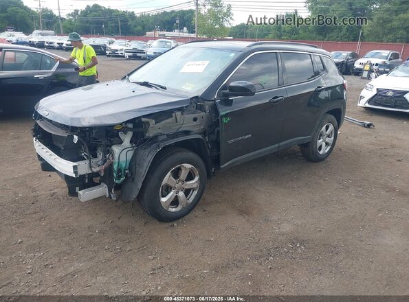 3C4NJDBB6KT648117 2019 JEEP COMPASS Black Передня ліва чверть