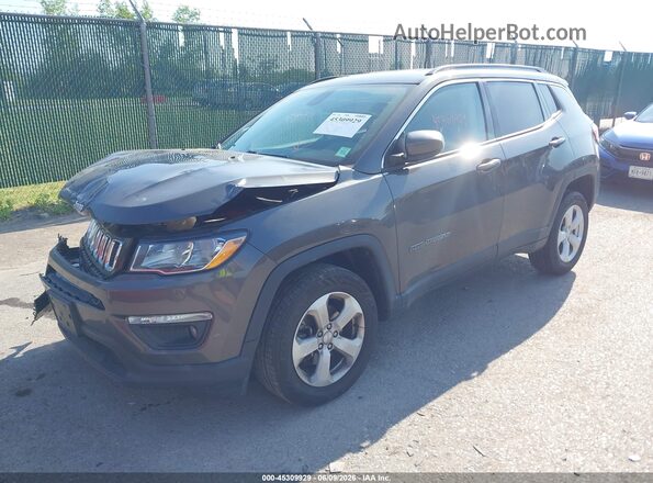 3C4NJDBB6KT800820 2019 JEEP COMPASS Серый Передняя левая четверть