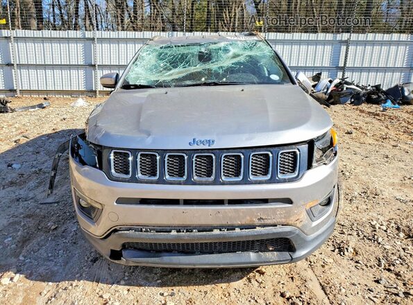 3C4NJDBB6LT117372 2020 JEEP COMPASS Silver Դիմացի տեսք