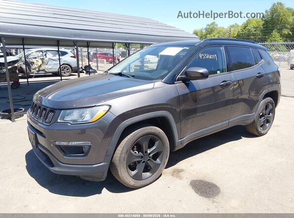 3C4NJDBB6LT205127 2020 JEEP COMPASS Gray Vista tres cuartos delantera izquierda