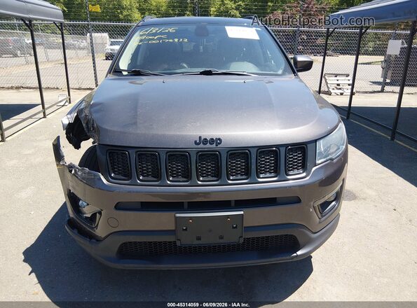 3C4NJDBB6LT205127 2020 JEEP COMPASS Gray Vista interior trasera