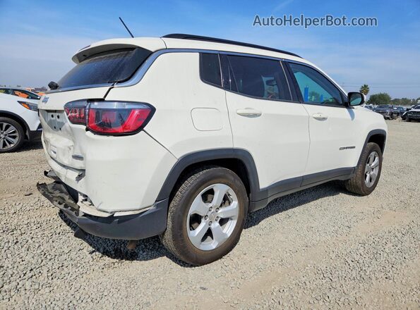 3C4NJDBB6LT236345 2020 JEEP COMPASS White Trasero derecho