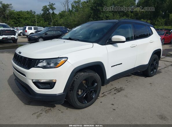 3C4NJDBB6LT256403 2020 JEEP COMPASS White Przód lewy