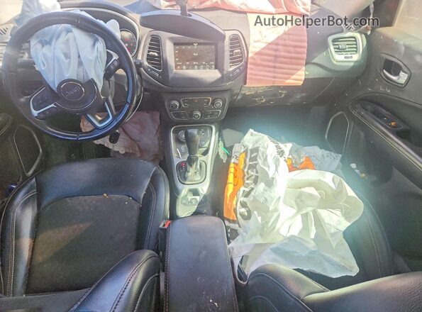 3C4NJDBB6MT529700 2021 JEEP COMPASS Burgundy Dashboard view