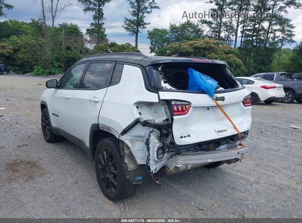 3C4NJDBB6NT223047 2022 JEEP COMPASS White Trasero izquierdo