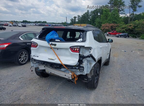 3C4NJDBB6NT223047 2022 JEEP COMPASS White Trasero derecho