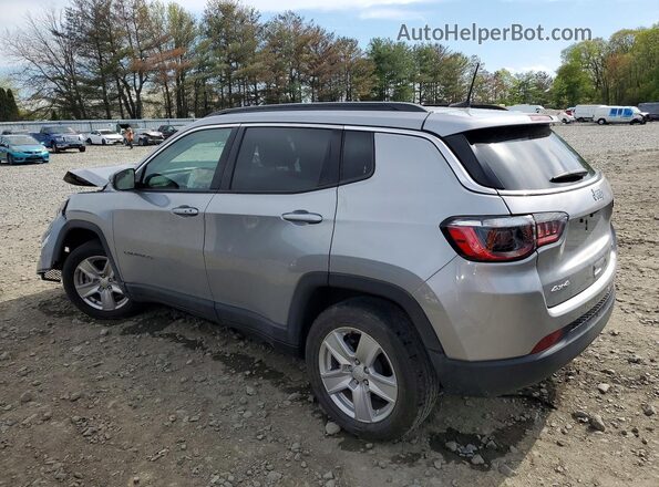 3C4NJDBB6NT233058 2022 JEEP COMPASS Silver უკანა მარცხენა