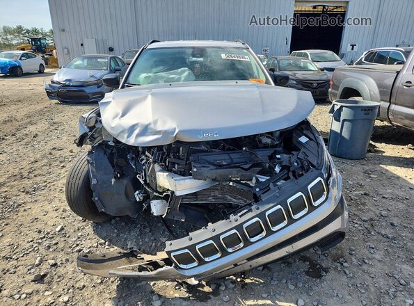 3C4NJDBB6NT233058 2022 JEEP COMPASS Silver წინა ხედი