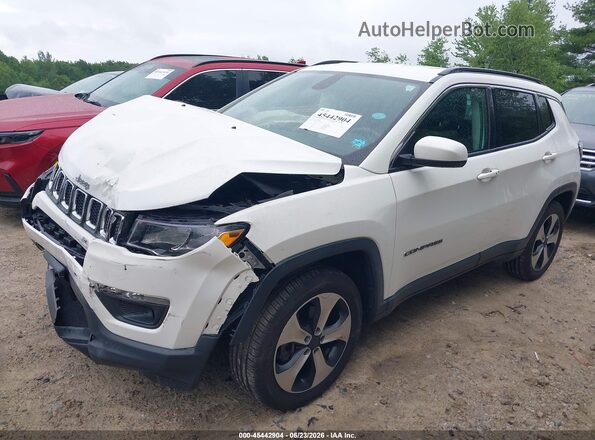 3C4NJDBB7HT656123 2017 JEEP COMPASS White Առջևի ձախ երեք քառորդ տեսարան