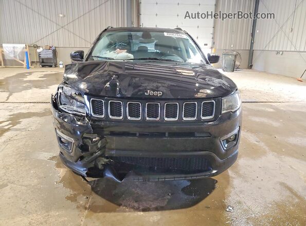 3C4NJDBB7JT138695 2018 JEEP COMPASS Black Вид спереду