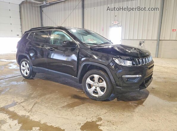 3C4NJDBB7JT138695 2018 JEEP COMPASS Black Передня права чверть