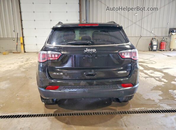 3C4NJDBB7JT138695 2018 JEEP COMPASS Black Вид ззаду