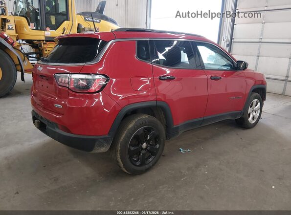 3C4NJDBB7JT177013 2018 JEEP COMPASS Red Rear right