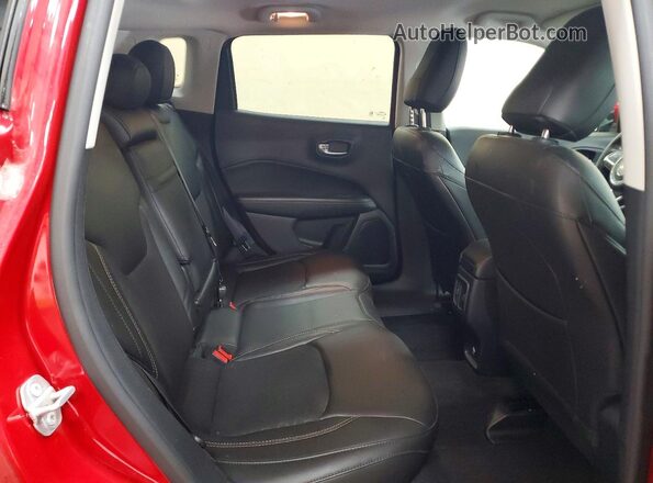 3C4NJDBB7JT328738 2018 JEEP COMPASS Red Vista interior trasera