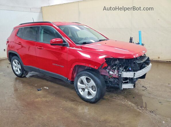 3C4NJDBB7JT328738 2018 JEEP COMPASS Red Delantero derecho