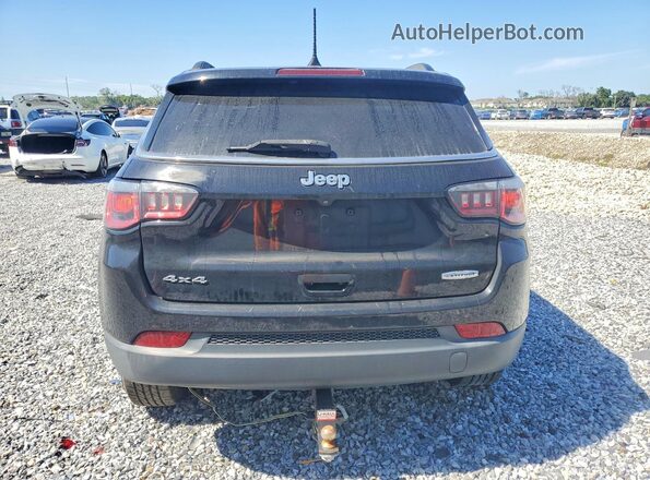 3C4NJDBB7JT450791 2018 JEEP COMPASS Black Հետևի տեսք