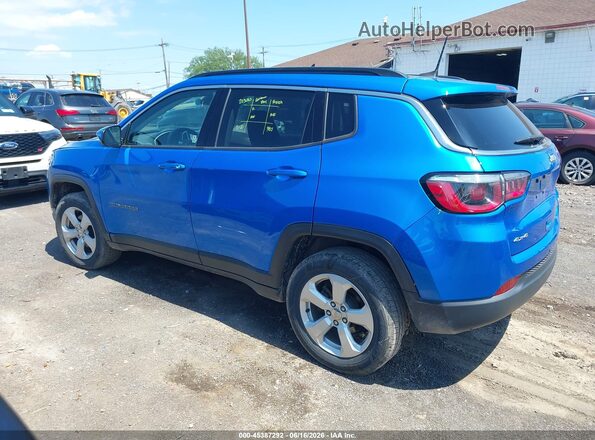 3C4NJDBB7KT593757 2019 JEEP COMPASS Синий Задняя левая четверть