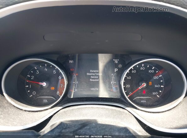 3C4NJDBB7KT593757 2019 JEEP COMPASS Синий Вид задних сидений