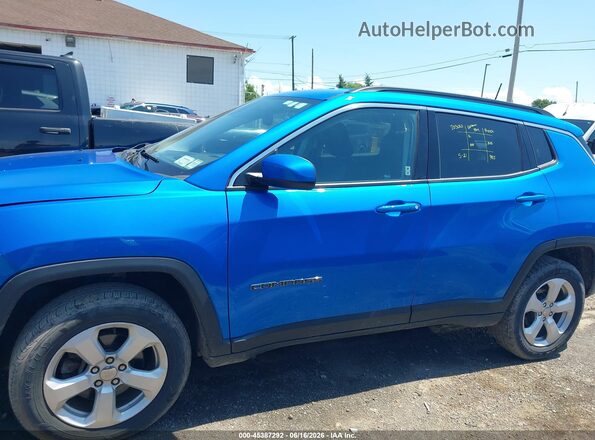 3C4NJDBB7KT593757 2019 JEEP COMPASS Синий Панорамный вид салона 360°