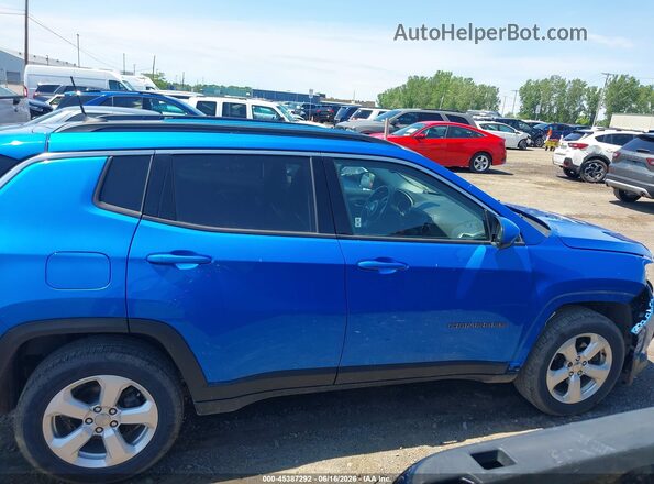 3C4NJDBB7KT593757 2019 JEEP COMPASS Синий Вид задней части салона