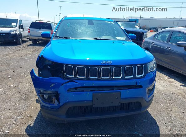 3C4NJDBB7KT593757 2019 JEEP COMPASS Синий 