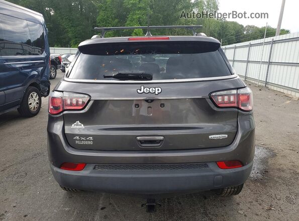 3C4NJDBB7KT594004 2019 JEEP COMPASS Gray Вид ззаду