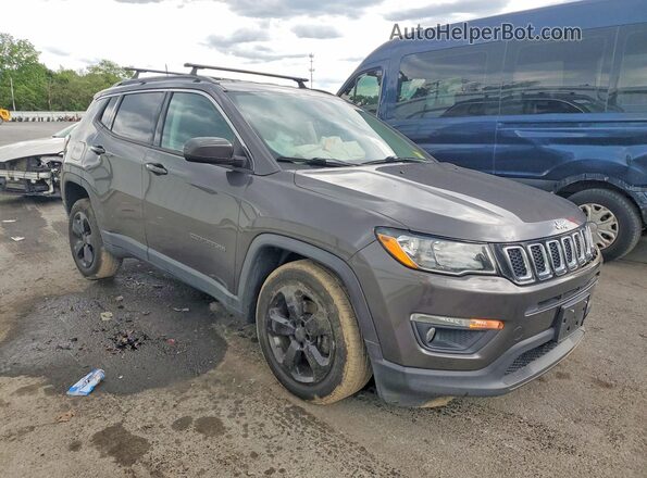 3C4NJDBB7KT594004 2019 JEEP COMPASS Gray Передня права чверть