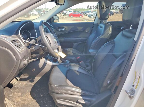 3C4NJDBB7KT600125 2019 JEEP COMPASS White წინა სალონის ხედი