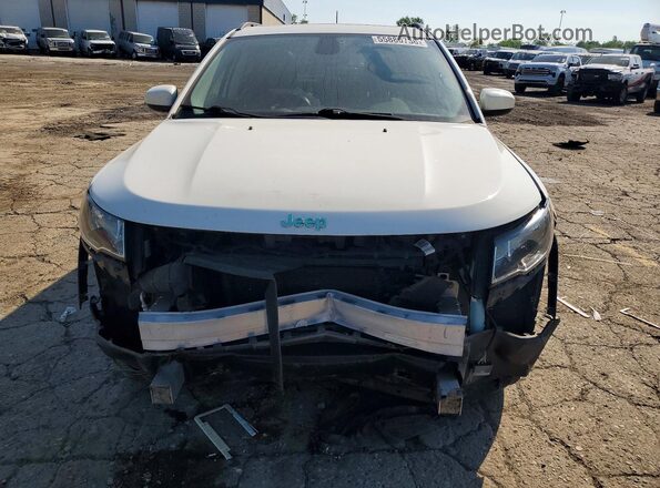 3C4NJDBB7KT600125 2019 JEEP COMPASS White წინა ხედი