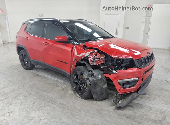 3C4NJDBB7KT827721 2019 JEEP COMPASS Red წინა მარჯვენა