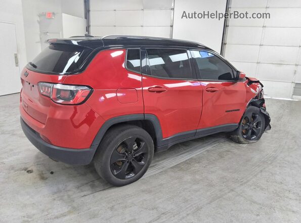 3C4NJDBB7KT827721 2019 JEEP COMPASS Red უკანა მარჯვენა