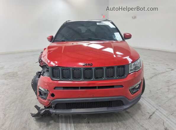 3C4NJDBB7KT827721 2019 JEEP COMPASS Red წინა ხედი