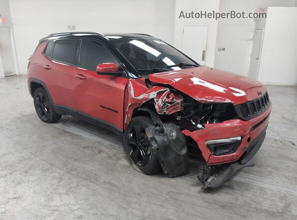 3C4NJDBB7KT827721 2019 JEEP COMPASS Red სალონის 360-გრადუსიანი ხედი