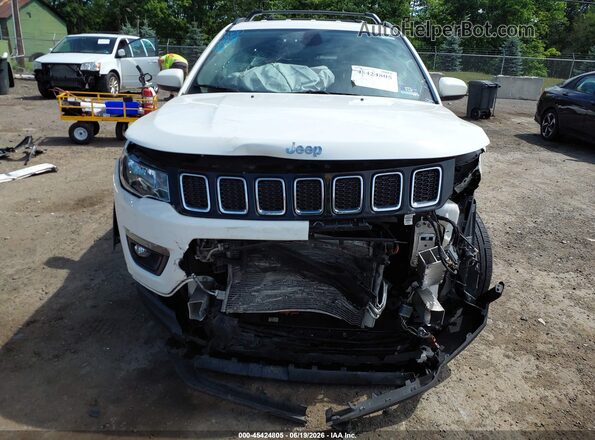 3C4NJDBB7LT138490 2020 JEEP COMPASS White Instrument cluster view