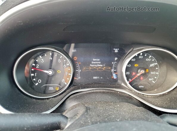 3C4NJDBB7MT562575 2021 JEEP COMPASS White Սարքավորումների վահանակի տեսք
