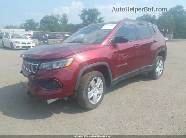 3C4NJDBB7NT181410 2022 JEEP COMPASS Red Przód lewy