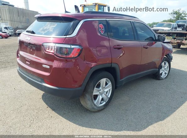 3C4NJDBB7NT181410 2022 JEEP COMPASS Red Tył prawy