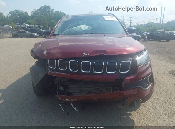 3C4NJDBB7NT181410 2022 JEEP COMPASS Red Widok zestawu wskaźników