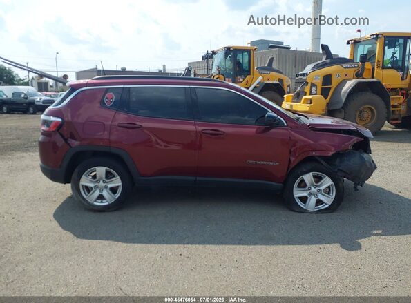 3C4NJDBB7NT181410 2022 JEEP COMPASS Red Widok wnętrza z tyłu