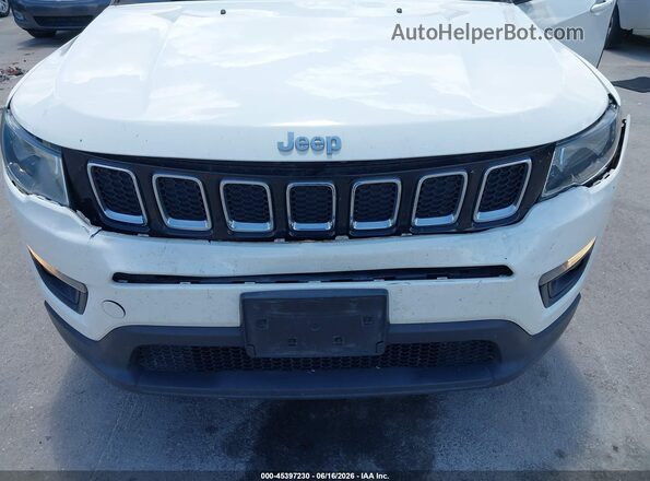 3C4NJDBB8JT117371 2018 JEEP COMPASS White Դիմացի տեսք