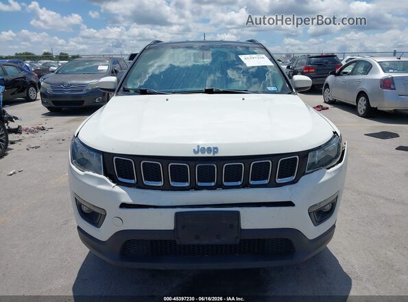 3C4NJDBB8JT117371 2018 JEEP COMPASS White Սարքավորումների վահանակի տեսք