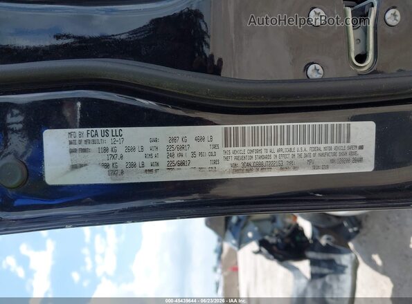 3C4NJDBB8JT222153 2018 JEEP COMPASS Black Շարժիչի բաժամունքի տեսք
