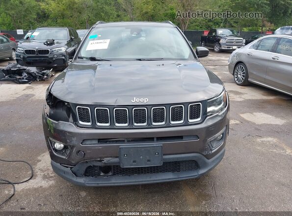 3C4NJDBB8JT393534 2018 JEEP COMPASS Серый Вид задней части салона