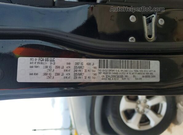 3C4NJDBB8KT601669 2019 JEEP COMPASS Black Vista del compartimento del motor