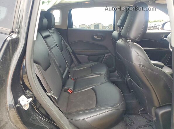 3C4NJDBB8KT601669 2019 JEEP COMPASS Black Vista de los asientos traseros